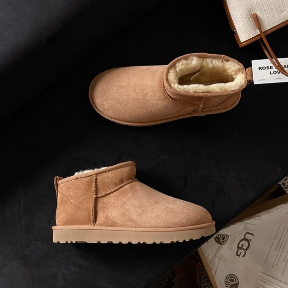 UGG Classic Ultra Mini Boots chestnut - Picture 3 of 6